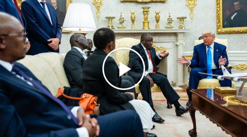Video: South Africans React to Ramaphosa’s Meeting With Trump