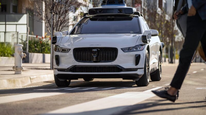 Waymo jaguar ipace autonomous vehicle
