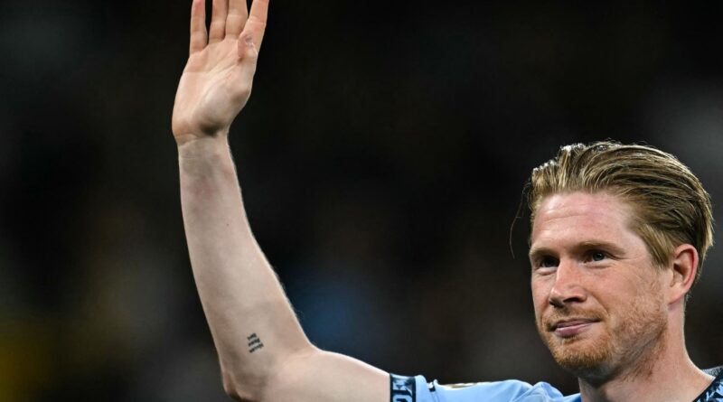 ‘A sad day’; Man City’s Guardiola on skipper De Bruyne’s exit from club