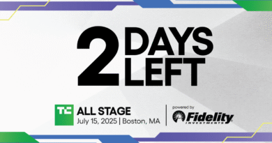 TechCrunch All Stage 2 days left