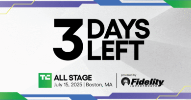 TechCrunch All Stage 3 days left