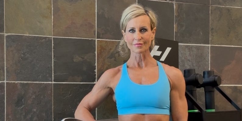 A 51-year-old says she's in the best shape of her life. She swapped sweaty workouts for strength training.