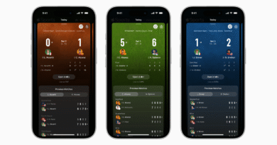 Apple Sports app adds live tennis scores and a redesigned home screen | TechCrunch