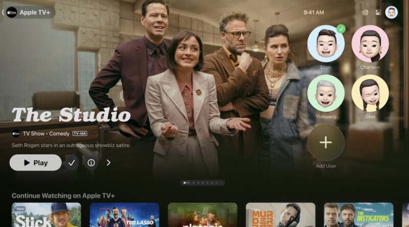 Apple TV's tvOS 26 gets ‘Liquid Glass’ treatment and profile-switching feature | TechCrunch