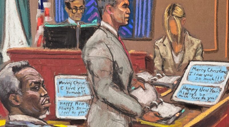 At Diddy trial, rape accuser 'Mia' explains why she told him over and over that she loved him