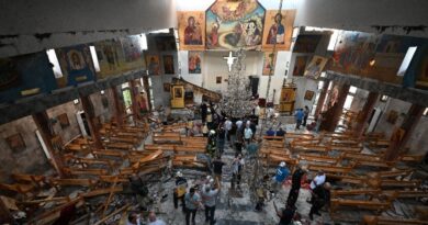 At least 20 killed in suicide attack on Damascus church
