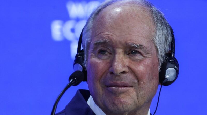 Blackstone is going big in Europe: 'We are seeing signs of change,' says Schwarzman