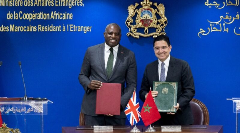 British FM says Morocco's autonomy plan for W. Sahara 'most credible' solution