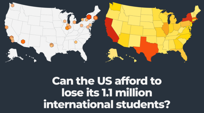 Can the US afford to lose its 1.1 million international students?