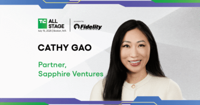 TechCrunch All Stage 2025 Cathy Gao