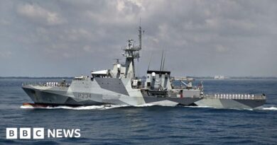 China criticises UK warship HMS Spey sailing in Taiwan Strait