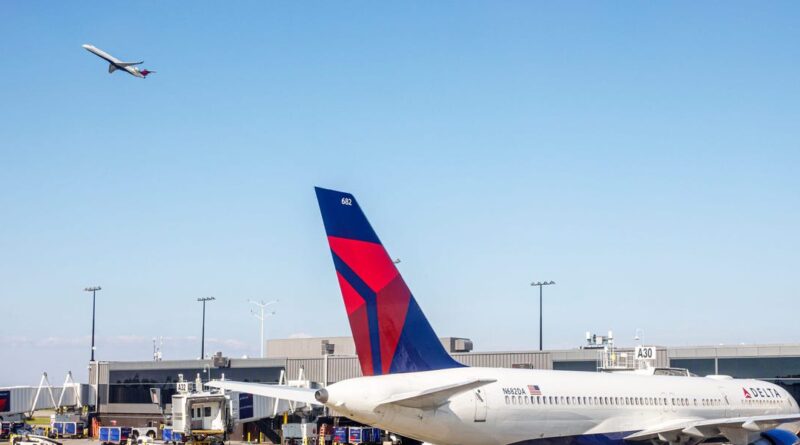 Delta warns of continued disruption at Atlanta airport after severe storms cause canceled flights and the evacuation of an air traffic control tower