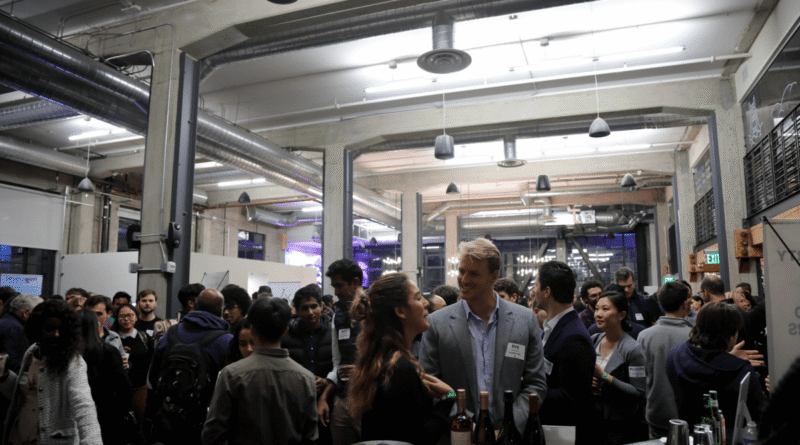 Attendee party at conference