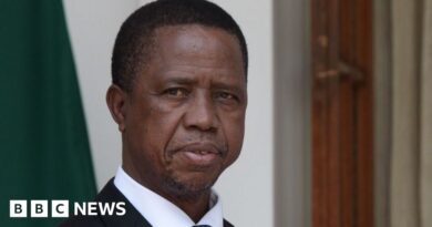 Edgar Lungu: Zambia's former president dies aged 68