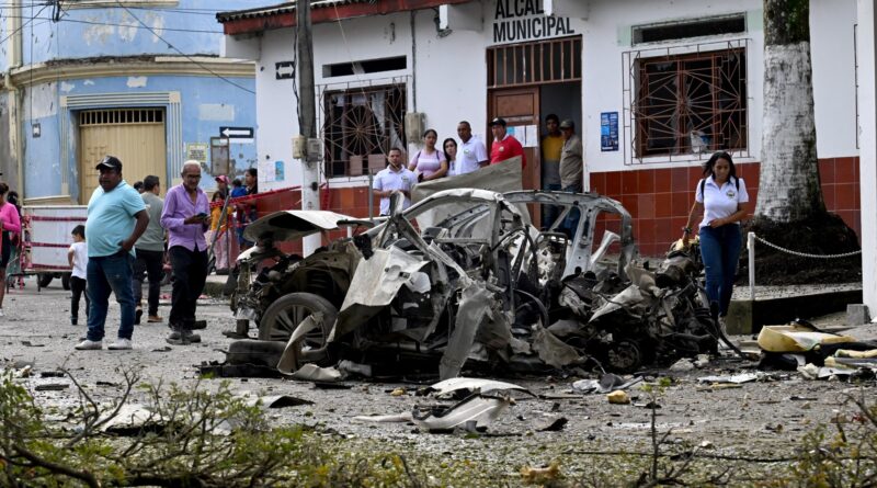 Four killed in wave of bomb, gun attacks across southwest Colombia