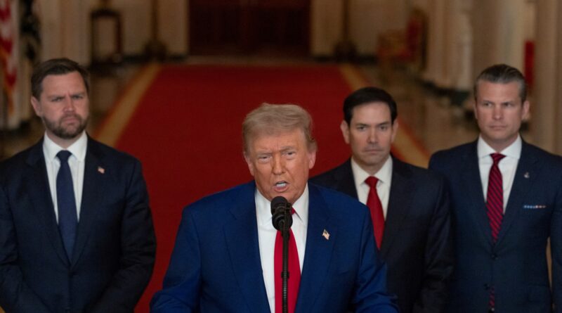 Full speech: Donald Trump’s address to nation after attack on Iran