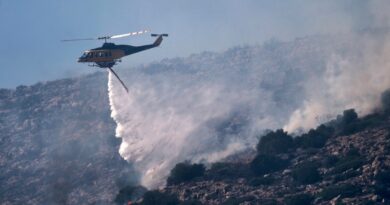 Greece battles wildfire near capital as summer’s first heatwave hits