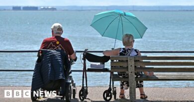 Heatwave peak set to bring 34C to parts of UK