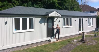 I built an annex for my daughter and her family in my backyard