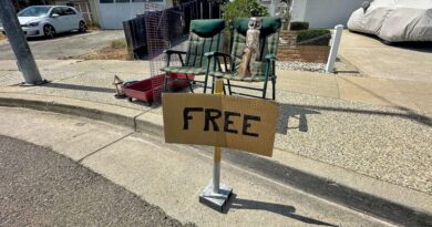 I regularly rescue furniture and other items from the side of the road. I've even trained my teens to always be on the lookout for 'roadside treasures.'