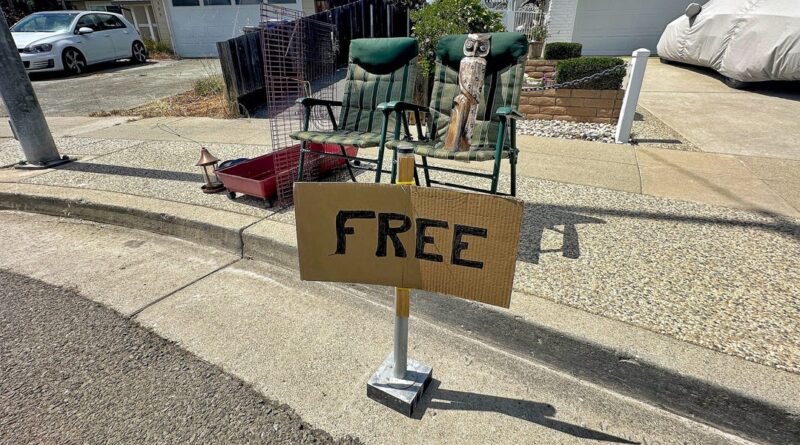 I regularly rescue furniture and other items from the side of the road. I've even trained my teens to always be on the lookout for 'roadside treasures.'