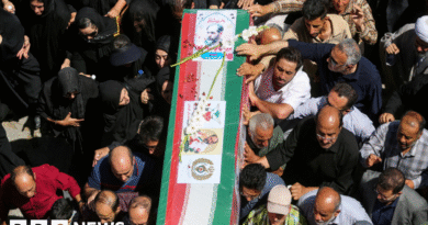 Iran holds state funeral for military leaders killed in Israel conflict