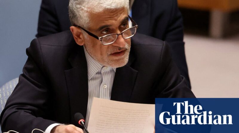 Iran’s nuclear enrichment ‘will never stop’, nation’s UN ambassador says