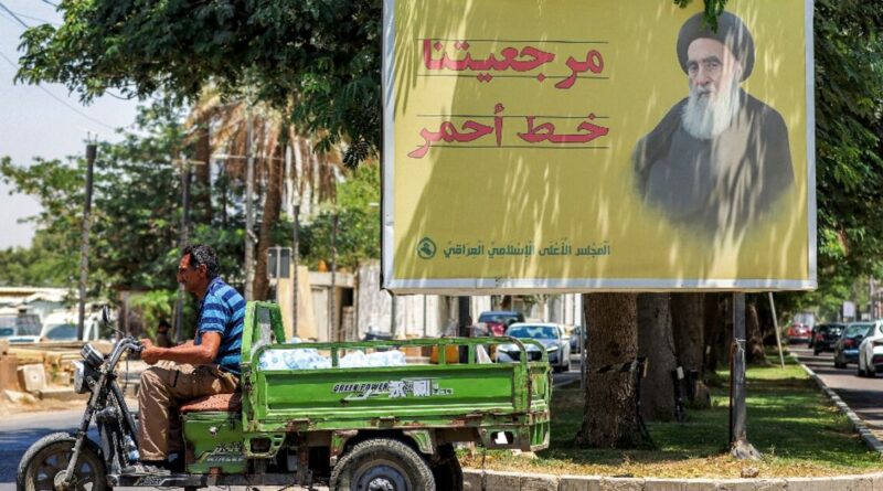 Iraq's top Shiite cleric warns against targeting Iran's leadership