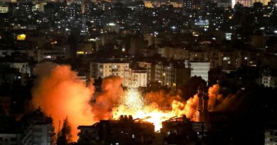 Israel says hits Beirut, targeting Hezbollah drone factories