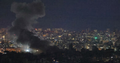 Israel strikes Beirut, targeting underground Hezbollah drone facilities