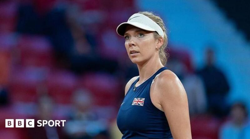 An abusive message sent to Katie Boulter on Instagram which says "Katie Boulter to buy candles and a coffin for your entire family with the money you earned from the rigged match"