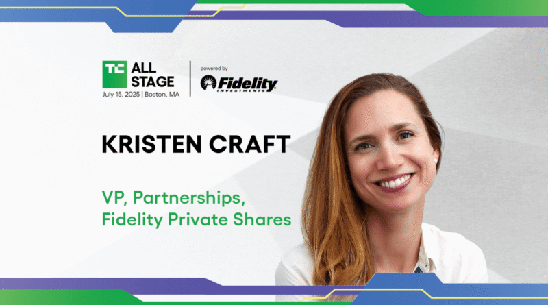 TechCrunch All Stage Kristen Craft