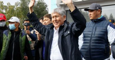 Kyrgyzstan court sentences ex-leader Atambayev to 11 years in absentia