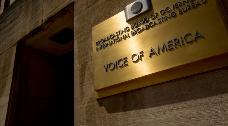 Layoff notices delivered to hundreds of Voice of America employees