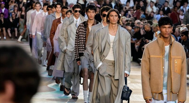 Louis Vuitton traded drama for quiet luxury with Pharrell Williams' latest menswear line