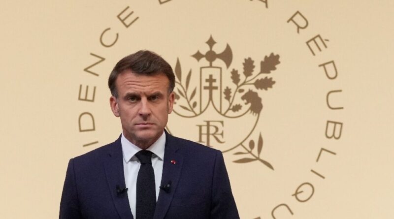 Macron urges renewed nuclear dialogue after Israel's Iran strikes