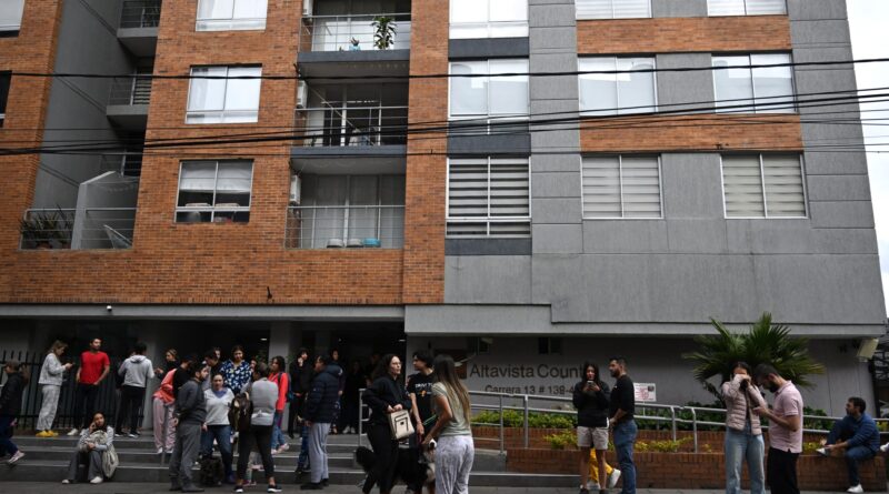 Magnitude 6.3 earthquake shakes Colombia’s capital Bogota