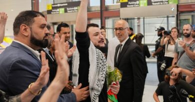 Mahmoud Khalil vows to continue to ‘speak up for Palestine’ after release