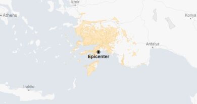 Map: 5.8-Magnitude Earthquake Strikes Turkey
