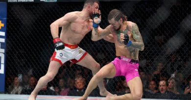 Merab Dvalishvili taps Sean O’Malley, retains bantamweight title at UFC 316