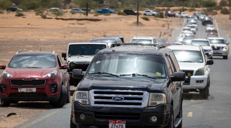 Monsoon-loving Indian expats chase rain in UAE desert