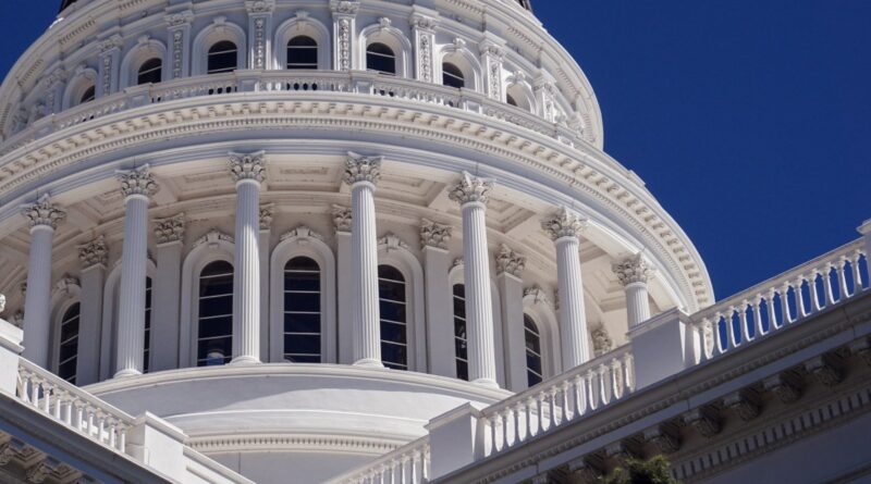 dome of California State Capitol Building, Sacramento