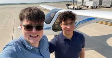 My 17-year-old will probably skip college and attend flight school instead. I think that's a smart plan.