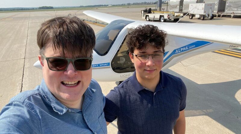 My 17-year-old will probably skip college and attend flight school instead. I think that's a smart plan.