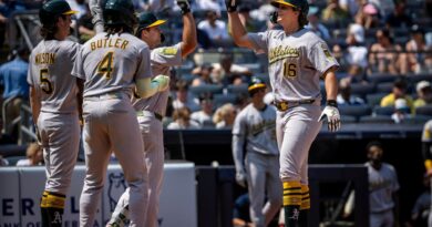 Nick Kurtz And Latest Incarnation Of A’s Savors Lopsided Shutout Win At Yankee Stadium