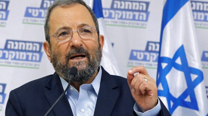 Former Israeli Prime Minister Ehud Barak.