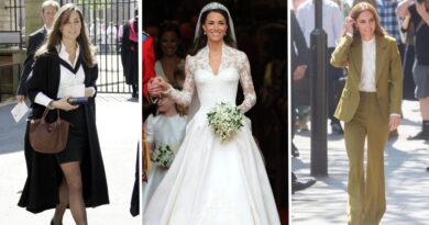 Photos show how Kate Middleton's style has evolved over the years