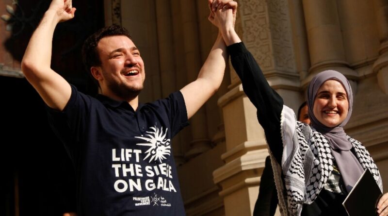 Pro-Palestinian protest leader details 104 days spent in US custody