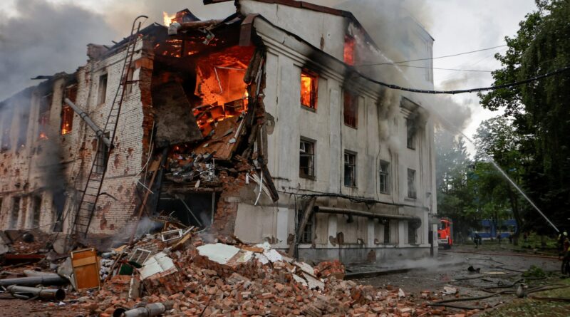 Russia says it shoots down 10 Ukrainian drones targeting Moscow