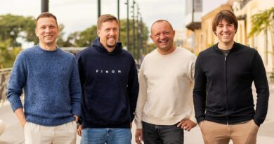 Finom founders: Andrey Petrov, Yakov Novikov, Oleg Laguta, Kos Stiskin.